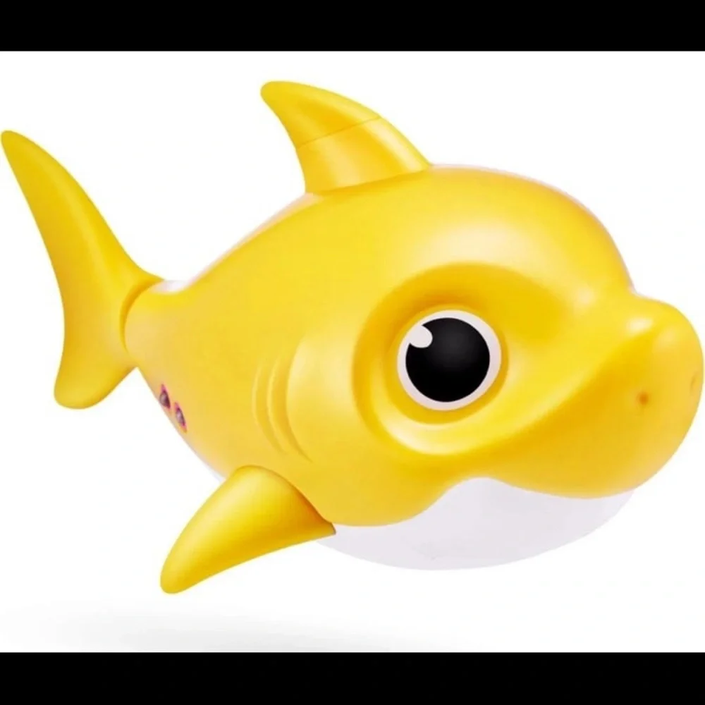 Robo Alive Junior Baby Shark New Silicon Fins Version Singing and Swimming baby - Picture 2 of 3